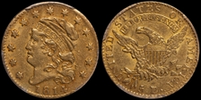 1814/3 $5 AU50