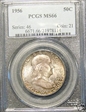 1956 50C MS66