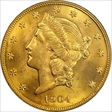 1904 $20 MS64