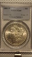 1881-S $1 MS64