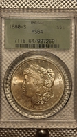 1880-S $1 MS64