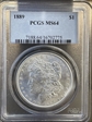 1889 $1 MS64