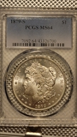 1879-S $1 MS64