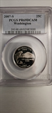 2007-S 25C Washington PR69DCAM