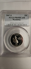 2007-S 25C Wyoming PR69DCAM