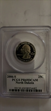 2006-S 25C North Dakota PR69DCAM