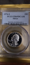 1976-S 25C Silver PR69DCAM
