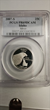 2007-S 25C Idaho Silver PR69DCAM