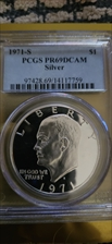 1971-S $1 Silver PR69DCAM