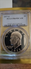 1977-S $1 PR69DCAM
