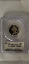 2009-S 25C U.S. Virgin Islands PR69DCAM