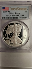 2010-W $1 Silver Eagle First Strike PR70DCAM
