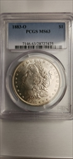 1883-O $1 MS63