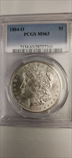 1884-O $1 MS63