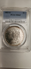 1883-O $1 MS63