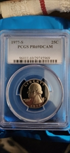 1977-S 25C PR69DCAM