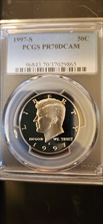 1997-S 50C PR70DCAM