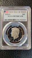 2020-S 50C First Day of Issue PR70DCAM