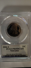 2006-S 25C Nebraska PR69DCAM