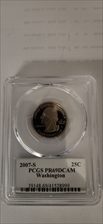 2007-S 25C Washington PR69DCAM