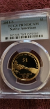 2011-S $1 Native American PR70DCAM