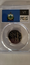 2001-S 25C Vermont PR69CAM