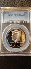 1997-S 50C PR70DCAM
