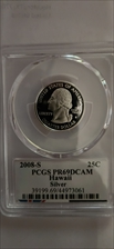 2008-S 25C Hawaii Silver PR69DCAM