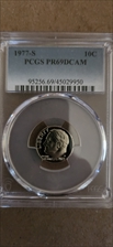 1977-S 10C PR69DCAM