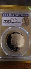 2022-S 50C First Strike Cleveland Native American PR70DCAM