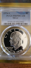 1976-S $1 Silver PR69DCAM