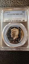 1999-S 50C PR70DCAM
