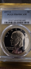 1977-S $1 PR69DCAM