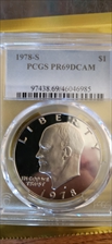 1978-S $1 PR69DCAM
