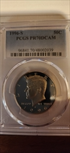 1996-S 50C PR70DCAM