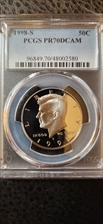 1998-S 50C PR70DCAM