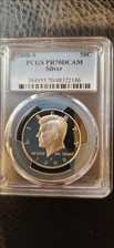 2008-S 50C Silver PR70DCAM