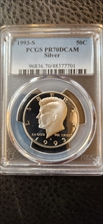 1993-S 50C Silver PR70DCAM
