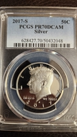 2017-S 50C Silver PR70DCAM