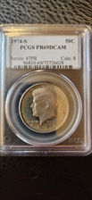 1974-S 50C PR69DCAM