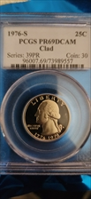 1976-S 25C Clad PR69DCAM