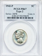 1942-P 5C Silver PR67