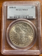 1898-O $1 MS64