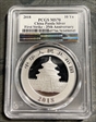 2018 10 Yn Panda Silver First Strike - 35th Anniversary MS70