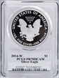 2014-W $1 Silver Eagle Mercanti Signature PR70DCAM
