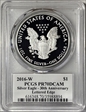 2016-W $1 Silver Eagle Silver Eagle - 30th Anniversary LE Mercanti PR70DCAM