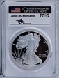 2001-W $1 Silver Eagle Mercanti Signature PR70DCAM