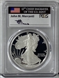2006-W $1 Silver Eagle Mercanti Signature PR70DCAM