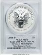 2006-P $1 Eagle-20th Anniv. Rev Pr Mint Engraver Series Mercanti Signature PR70