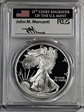 1993-P $1 Silver Eagle  Mercanti Flag Signature PR70DCAM